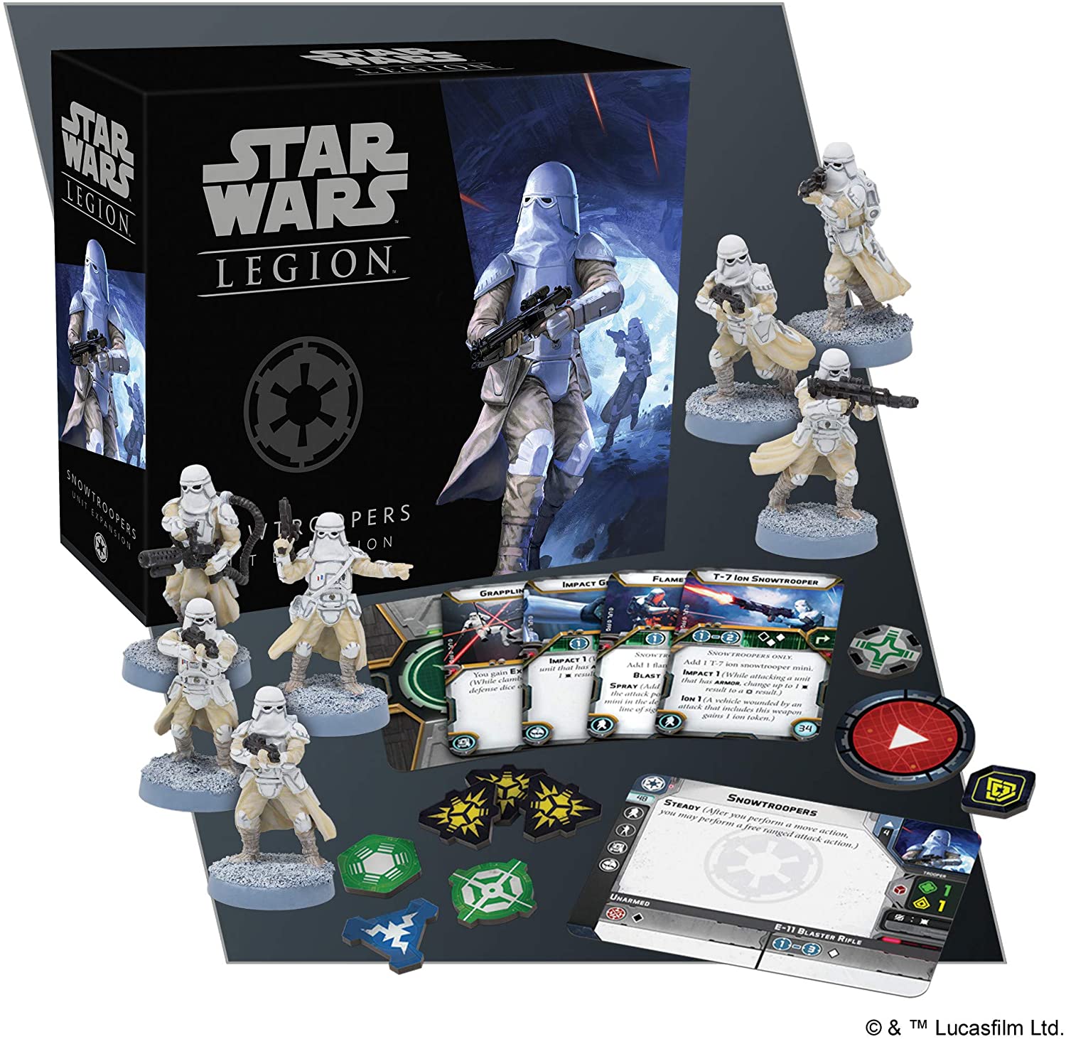 Star Wars : Legion - Imperial Snowtroopers Unit Expansion